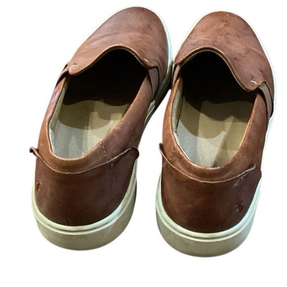 Frye Women's Ivy Slip-On Sneakers Cognac size 10 - Picture 11 of 12